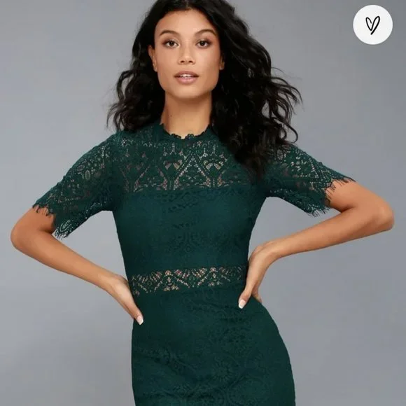 Lulus | Dresses | Lulu Emerald Green Lace Dress Size Xs New With Tag | Poshmark Lulus | Dresses | Lulu Emerald Green Lace Dress Size Xs New With Tag | Poshmark